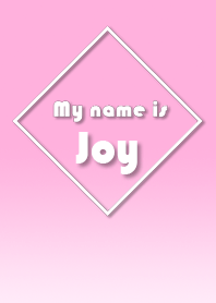 Name Joy Ver. Pink Style (English)