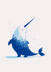 在藍色夢境裡靜靜發光