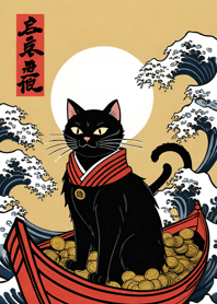Lautan Kucing Ukiyo-e 11