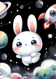 Cute little rabbit galaxy no.36