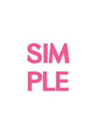 Big Simple_Pink
