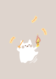 I'm just a milk tea cat(ghost boo)