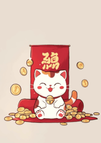 Lucky Cat Wealth on Chinese New Year 8