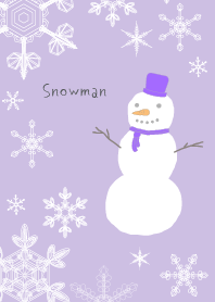 北歐雪人：紫羅蘭紫
