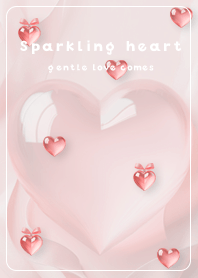 babypink Simple sparkling heart 10_2