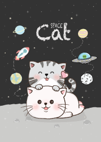 Cat On Space.