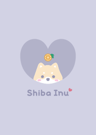 Shiba Inu2 Orange [purple]
