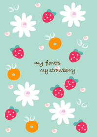 Cute flowers & Strawberry 17