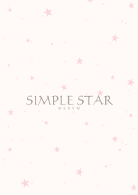 SIMPLE STAR -NATURAL PINK-