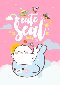 Seal Baby Galaxy Pink