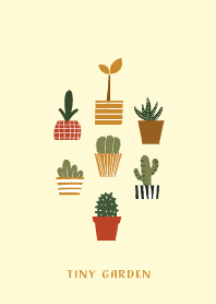 Tiny Garden - Little Potted Plant.
