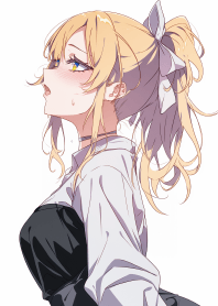 女孩的側臉 6