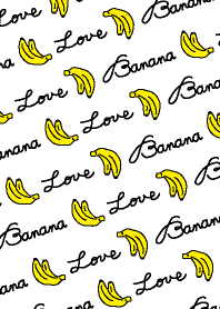 Banana LOVE-white-joc