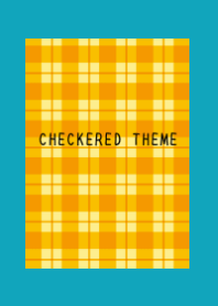 ORANGE CHECKERED THEME-VIRIDIAN