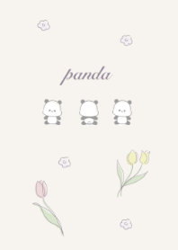 Simple panda kawaii