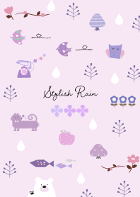pinkpurple stylish rain11_2
