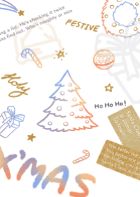 Minimal : Colorful Christmas