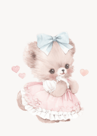 Furry Friends | Teddy Bear Baby 1| Beige