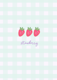 strawberry plaid -purpleblue-