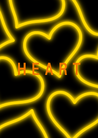 Neon Heart is Full Yellow 47