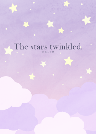 The stars twinkled - PURPLE 26