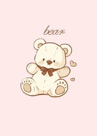 Cute Teddy Bear_Strawberry Milk Foam JP