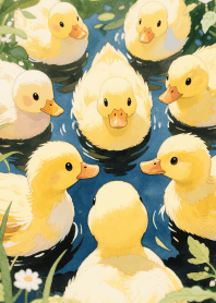 Kawaii Yellow Duck Theme (JP)