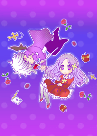 Vampire and kawaii girl