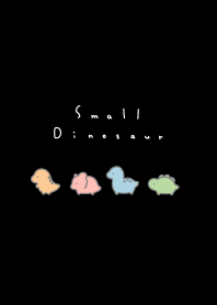 Small Dinosaur ('23)/black,col-filled