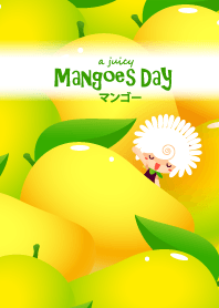 Fluffy & Tilly (Mangoes Day)