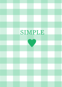 SIMPLE HEART:) check green