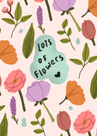 lots of flowers