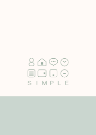 SIMPLE(beige green)V.506b