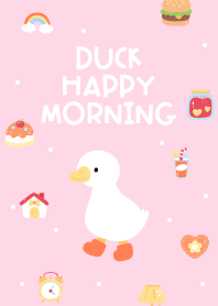 Duck Happy Morning (pink)