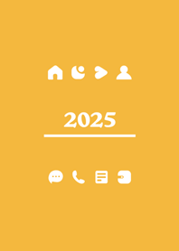 2025년의 단순성(해돋이노란색)