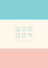 SIMPLE(pink green)V.375b