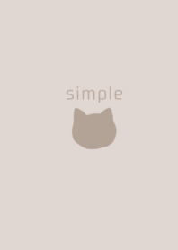 simple cat beige colour