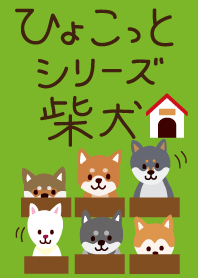 ひょこっとシリーズ 柴犬