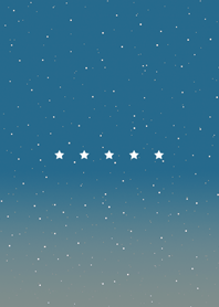 海洋藍星空