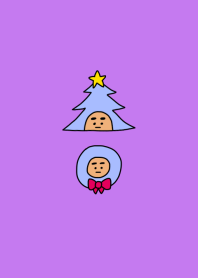 My thickened eyebrows Christmas Tree 3