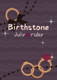 [R] Birthstone Ring 07 + Grape |os