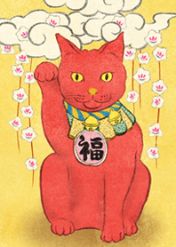 Illness-proof red cat