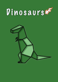 Dinosaur Origami