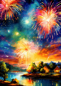 Beautiful Fireworks Theme#587