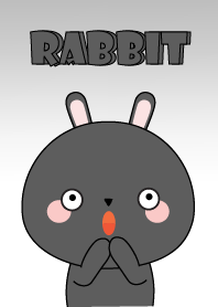 Love So Lovely Black Rabbit