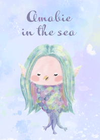 Amabie in the sea