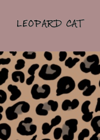 LEOPARD CAT -BEIGE-