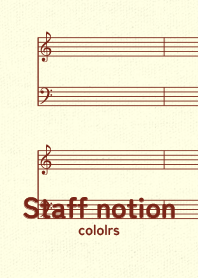 staff notation2 Deep Sunflower