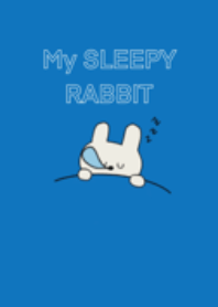 My CUTE SLEEPY RABBIT