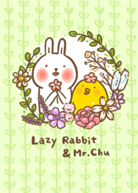 Lazy rabbit & Mr.Chu